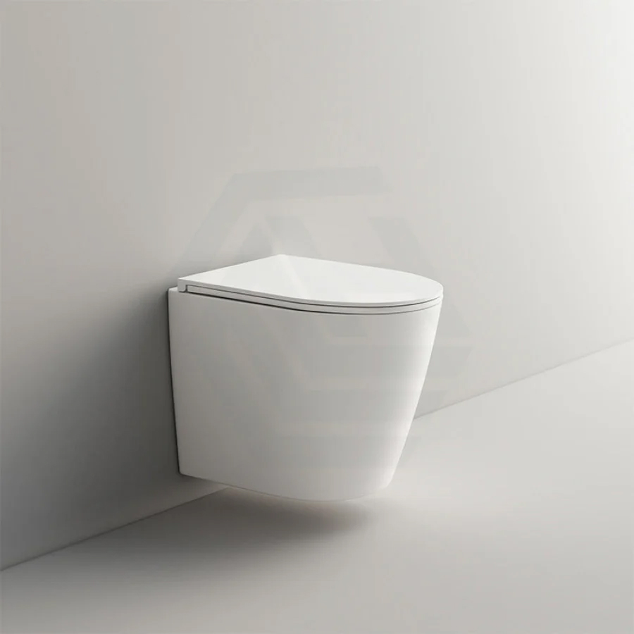 Rimless Wall Hung Toilet Pan-a